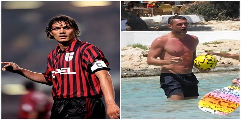 Paolo Maldini ghi nhiều bàn thắng tại giải vô địch quốc gia Ý